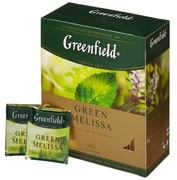 Чай Гринфилд Green Melissa (зеленый) 