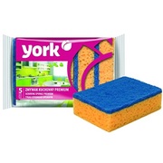 Губка для мытья посуды "York Премиум" (5шт)