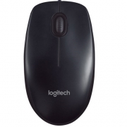 Мышь компьютерная проводная Logitech B100