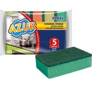 Губка для мытья посуды Azur Maxi (5шт)